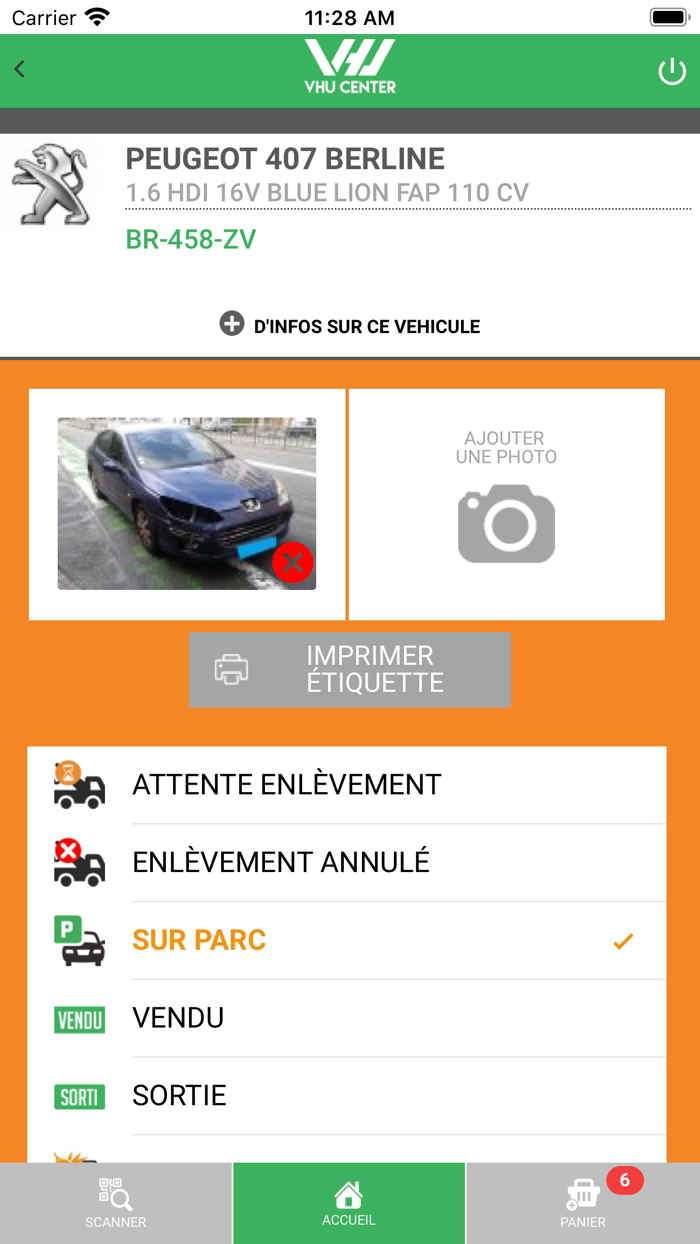 VHU CENTER par France Casse