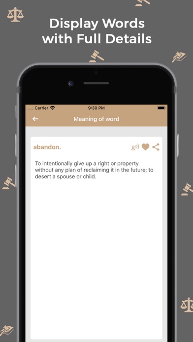 Law Dictionary : Offline Screenshot