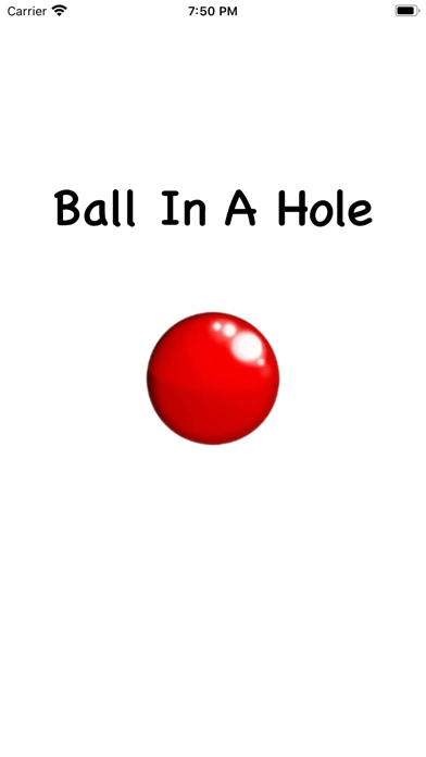 Screenshot #1 pour Ball In A Hole