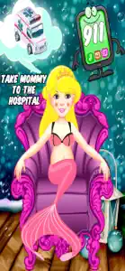 Mermaid Mommy Newborn Dr Salon screenshot #2 for iPhone