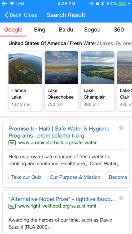 Answers - Voice Camera Search