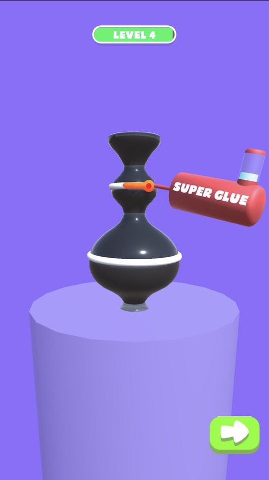 #3. Glue It 3D (iOS) Podle: RedLine Games
