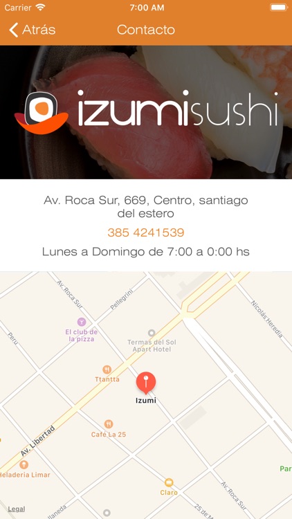 Izumi Sushi Santiago screenshot-3