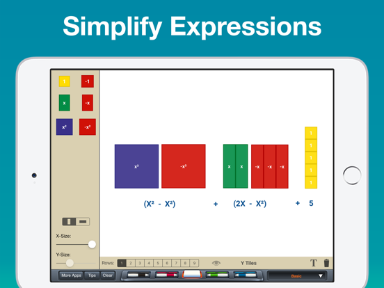 Screenshot #6 pour Algebra Tiles
