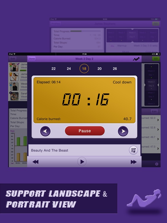 Situps Coach Pro for iPad