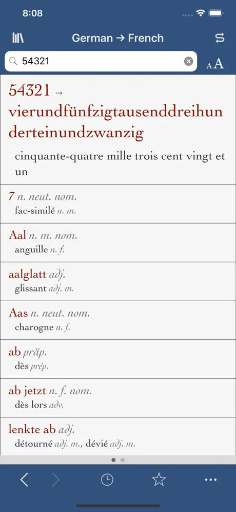 Ultralingua French-German