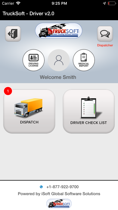 TruckSoft-Driver Screenshot