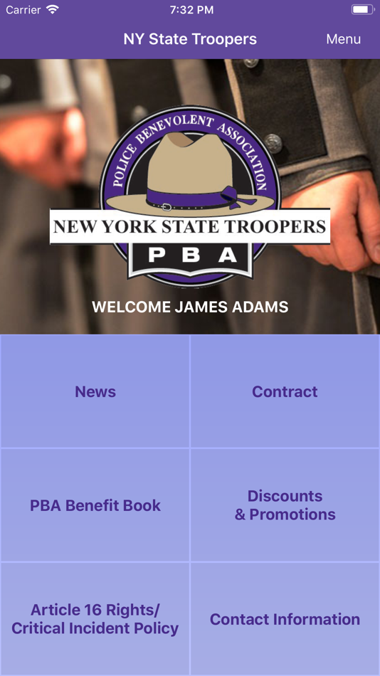 #1. NY State Troopers (iOS) 由: Police Benevolent Association of the New York State Troopers, Inc.