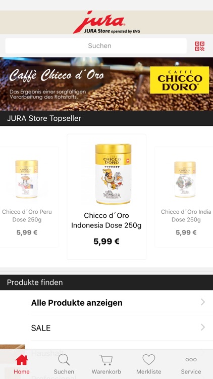 JURA Store Online Shop