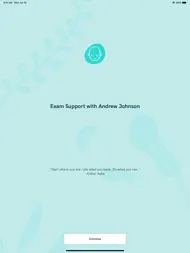 Exam Support with AJ ipad bilder 0
