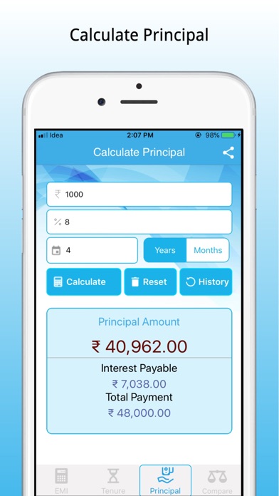 EMI - Loan Calculator screenshot 4