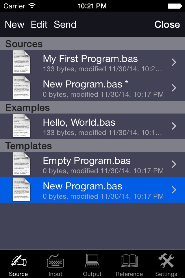 Basic Programming Language screenshot 3