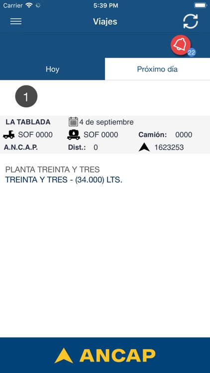 ANCAP Viajes Camión screenshot-3