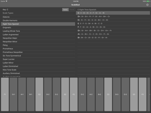 ScaleBud - AUv3 MIDI Keyboardのおすすめ画像2