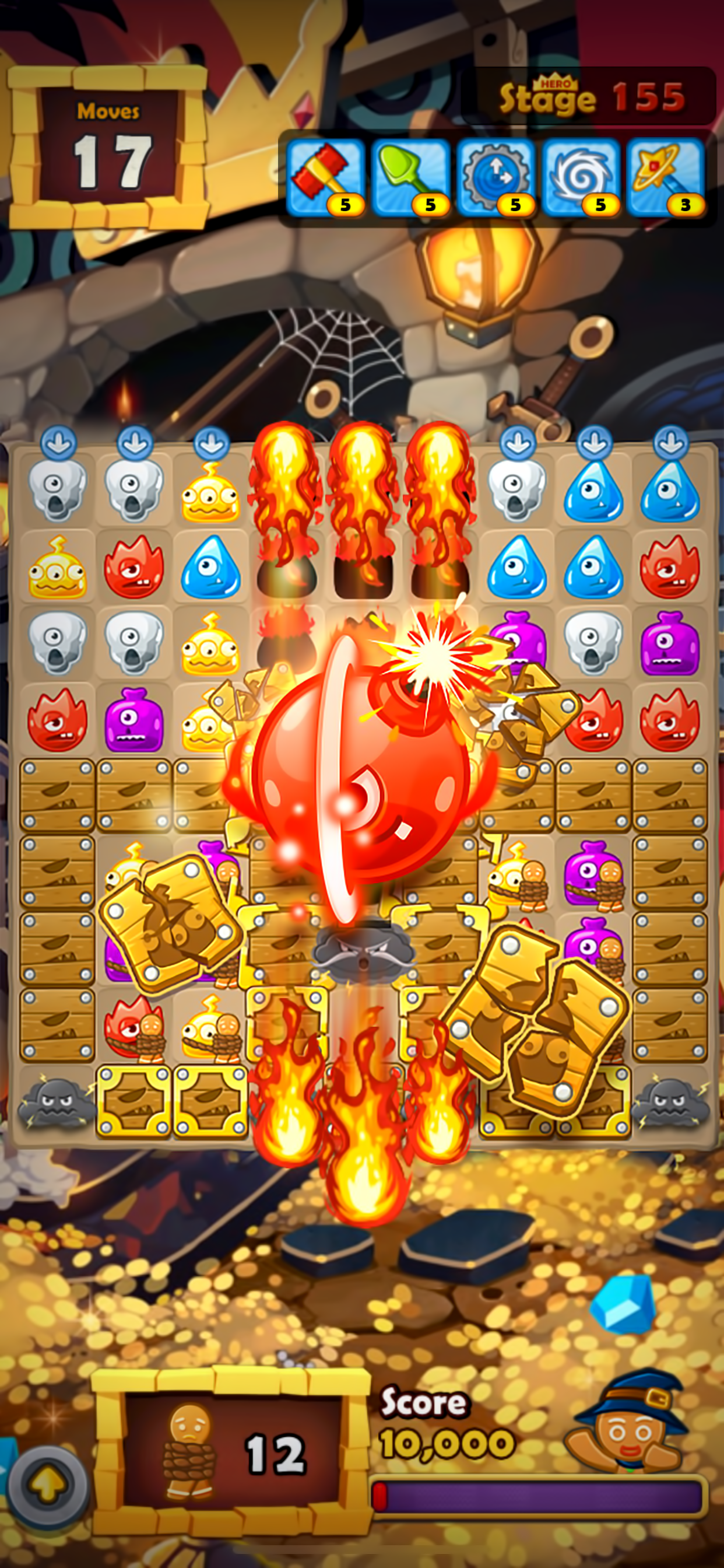 Monster Busters:Match 3 Puzzle