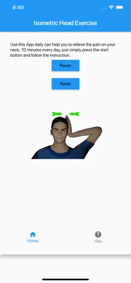 Game screenshot Isometrics Head Exercise apk