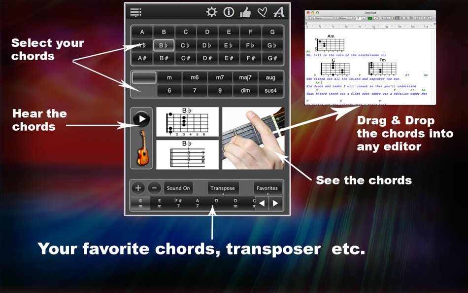 120 Guitar Chords - 1.23 - (macOS)