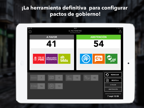 Screenshot #4 pour Pactos - Elecciones 12M