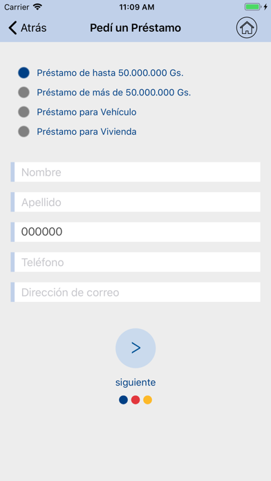 Banco Familiar Screenshot