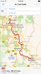 Kuala Lumpur Train Guide 2 screenshot
