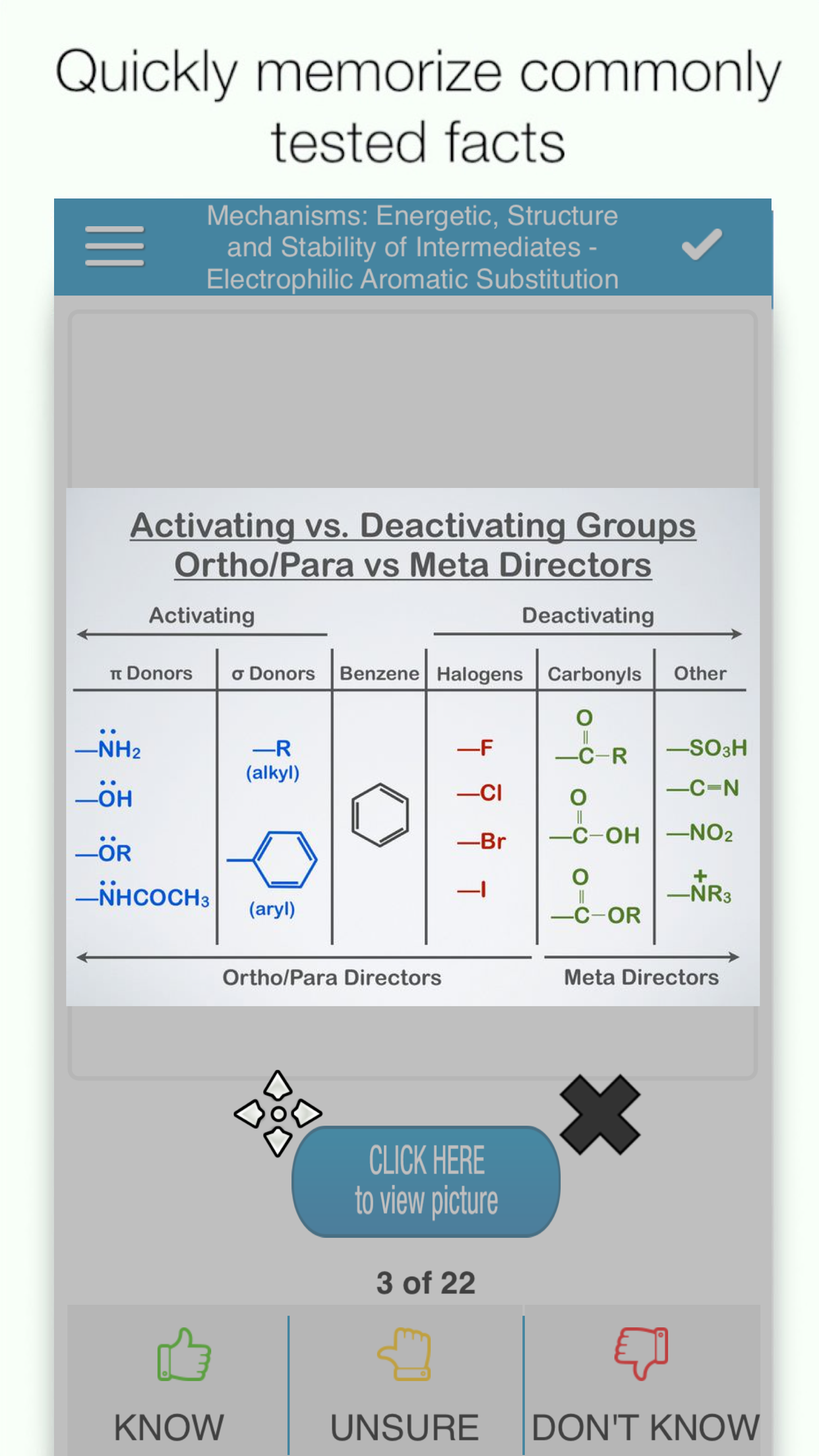 MCAT Organic Chem Cram Cards