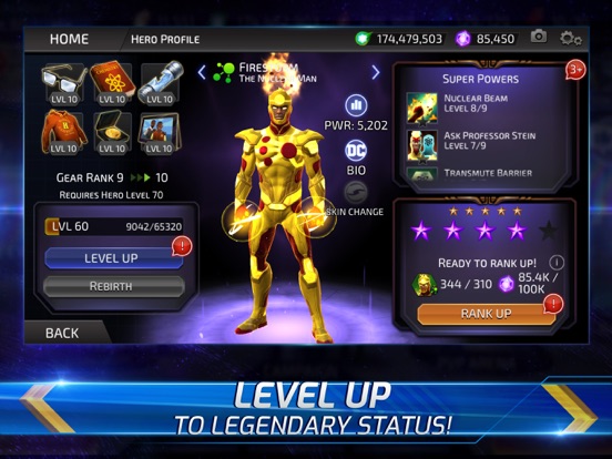 DC Legends: Fight Super Heroes iPad app afbeelding 3