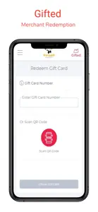 Gifted Merchant Redemption screenshot #2 for iPhone