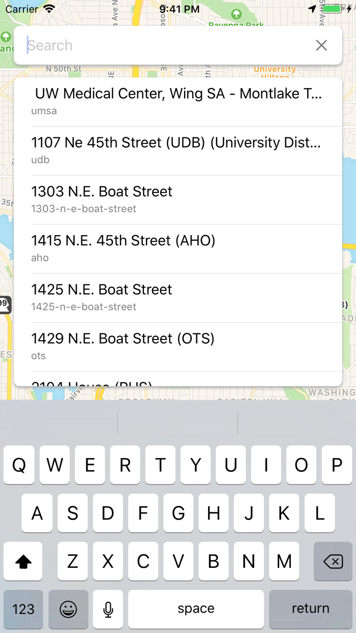 UW Campus Maps