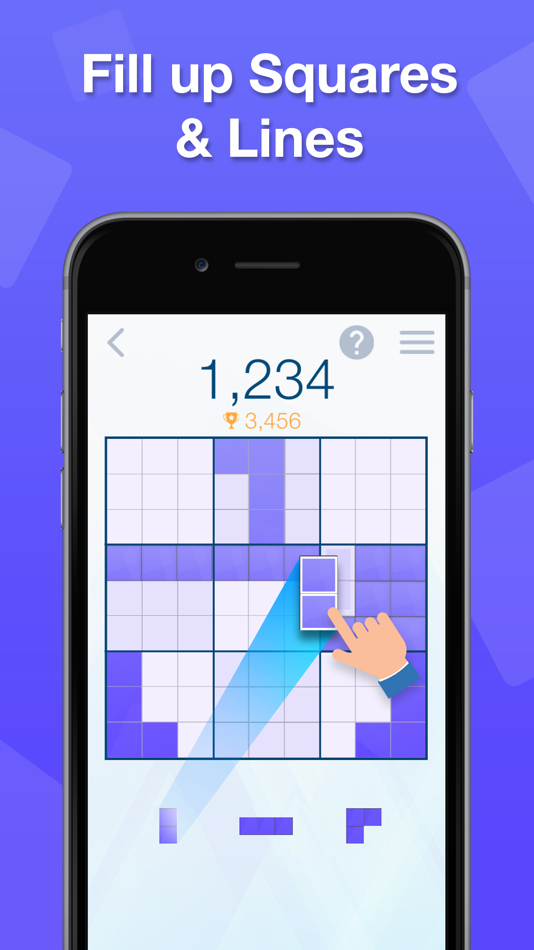 NINES! Purple Block Puzzle - 1.0.4 - (iOS)