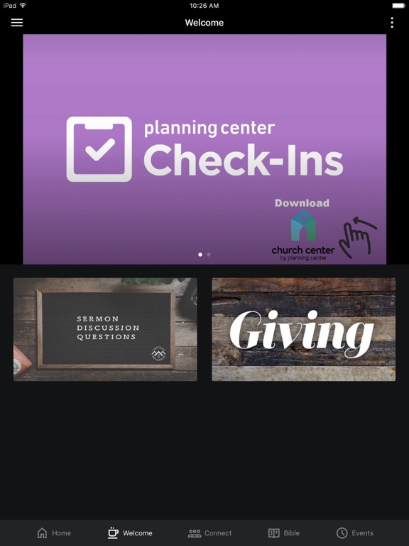 theCHURCH of Arizona iPad screenshot 2 - Lifestyle app