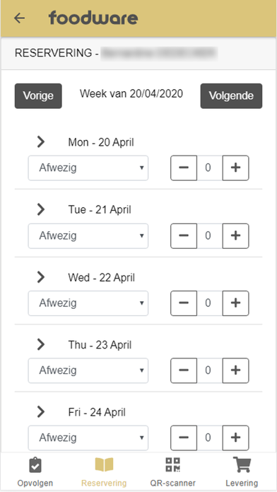Screenshot #3 pour Foodware
