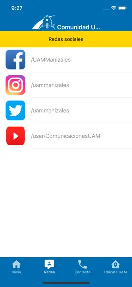 Game screenshot Comunidad UAM App apk