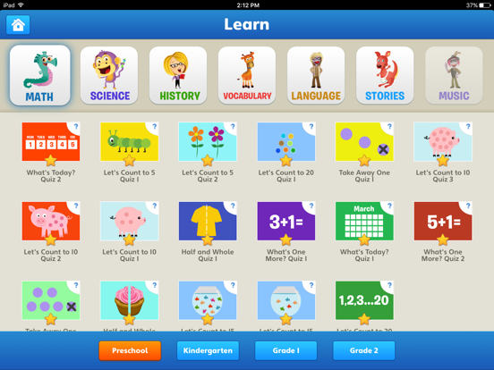 Skwids HD iPad screenshot 5 - Education app