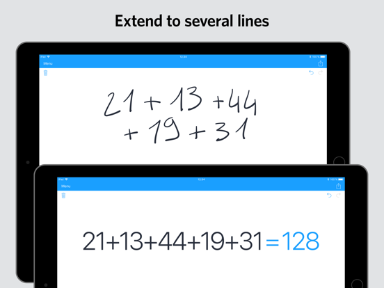 MyScript Calculator iPad app afbeelding 3