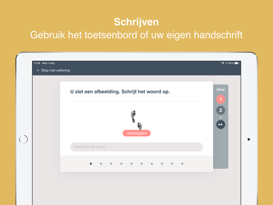 Afasietherapie iPad app afbeelding 4