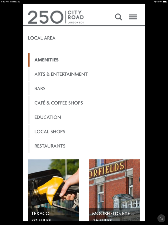 250 City Road Living