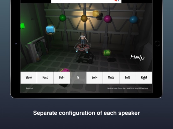 Scary 8D Horror Sounds 360 iPad screenshot 4 - Entertainment app