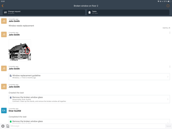 Fonn Construction iPad screenshot 3 - Productivity app