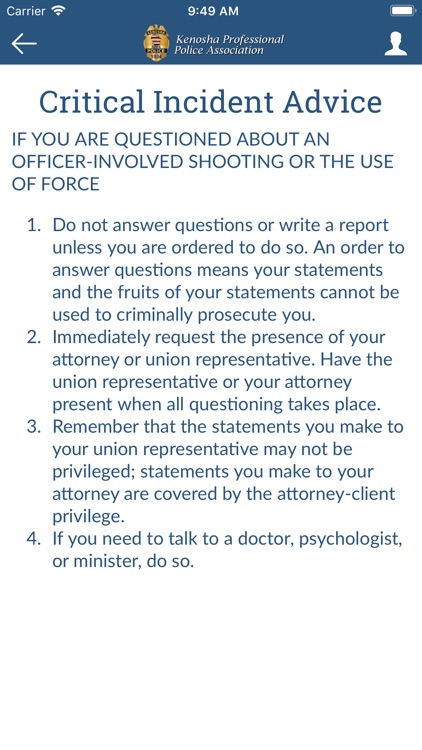 Kenosha Prof. Police Assoc. screenshot-6