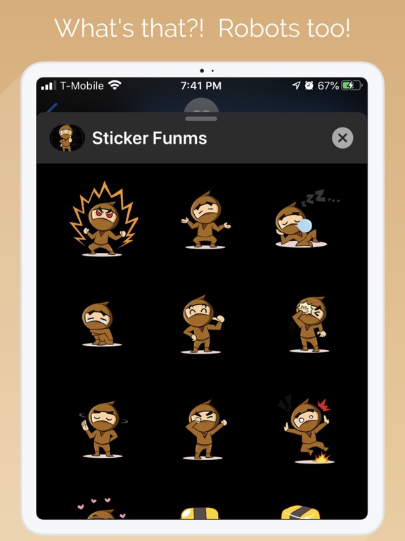 Screenshot #5 pour Sticker Funms