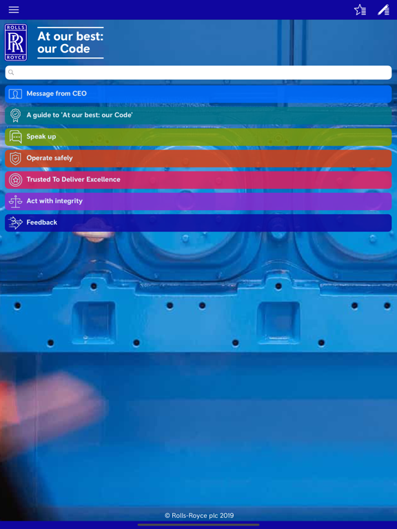 Screenshot #4 pour Rolls-Royce Code of Conduct