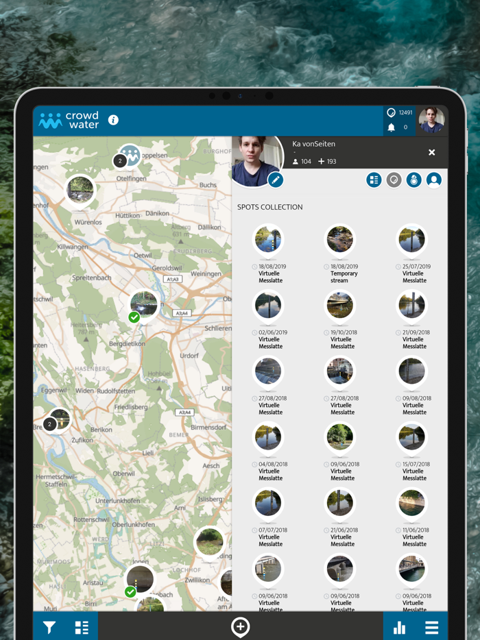 CrowdWater  SPOTTERON