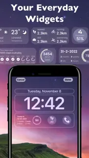 lock widget for lockscreen iphone screenshot 1