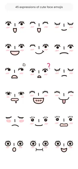 Game screenshot Face Emojis Sticker Pack hack