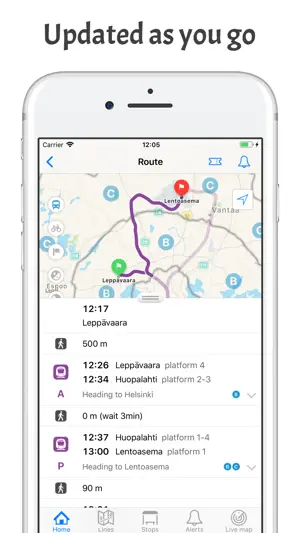 Transporter Journey planner screenshot 4