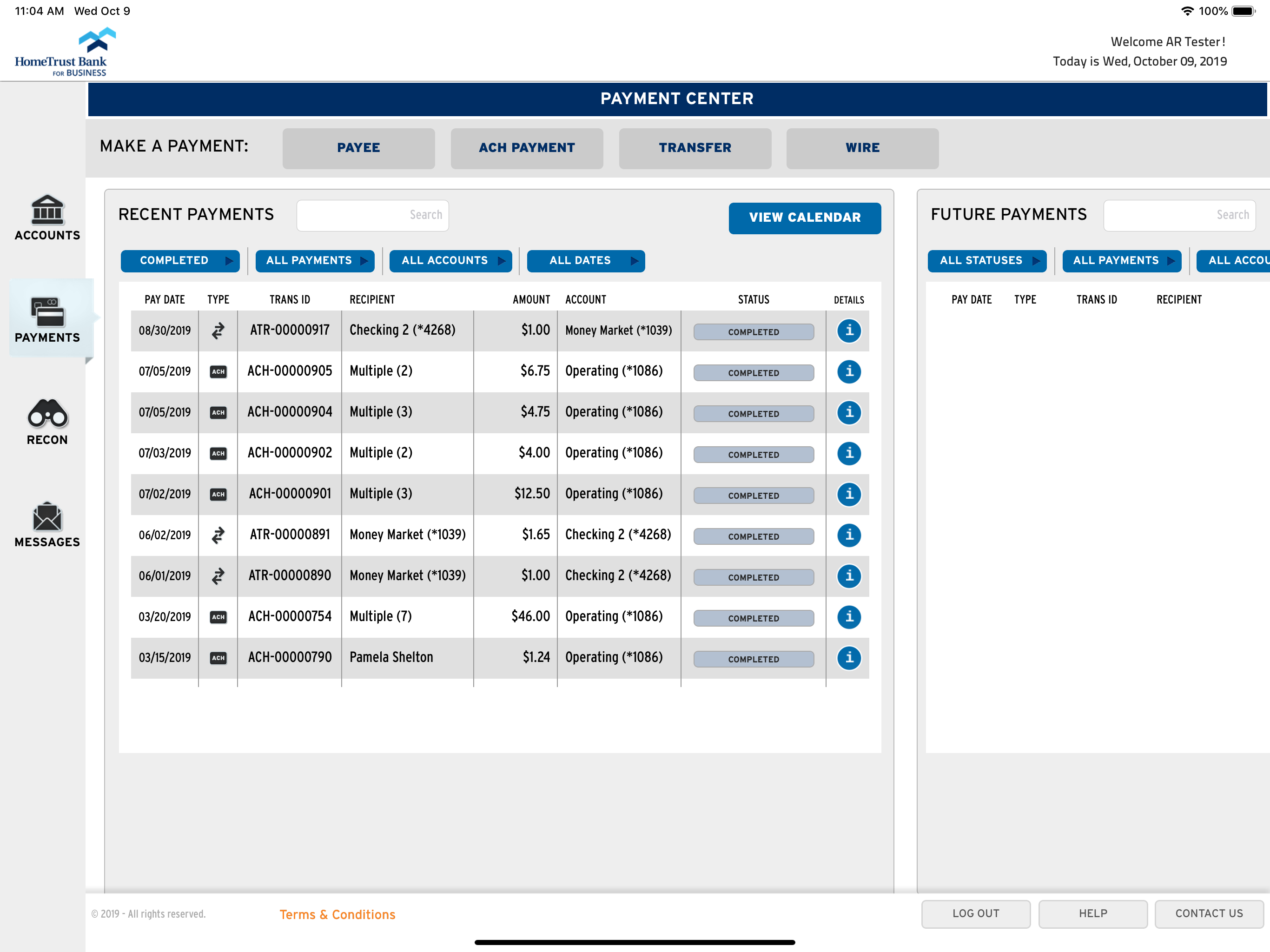 HomeTrust Bank Business Mobile