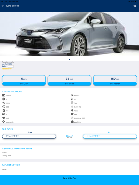 Screenshot #6 pour CarRent KW