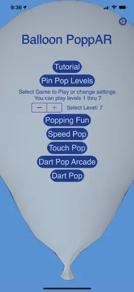 Game screenshot Balloon PoppAR apk