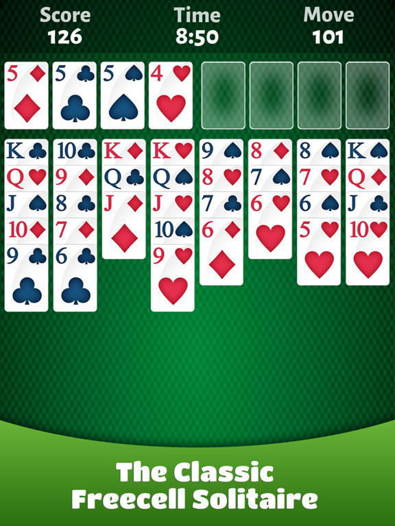Screenshot #4 pour FreeCell Solitaire - Classic