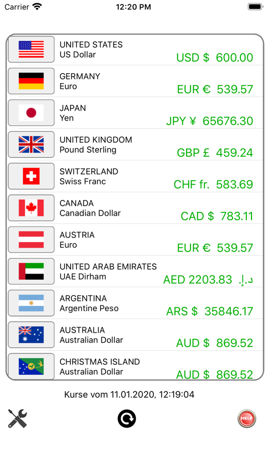 #4. Currency Professional (iOS) Podle: Gerhard Lentschik